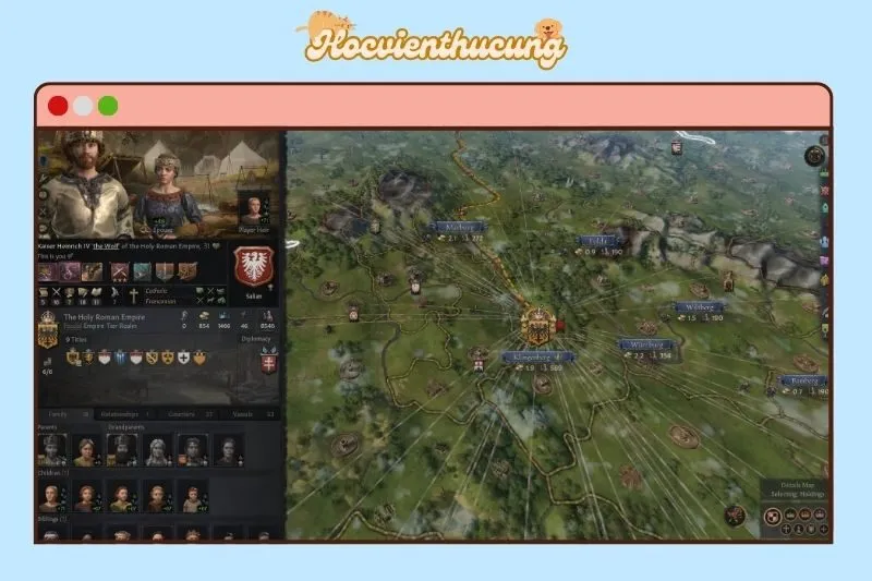 Crusader Kings - Game Chiến Thuật Quy Mô Lớn