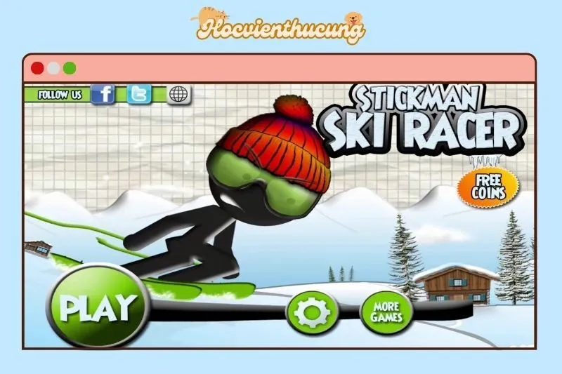 Stickman Ski Racer
