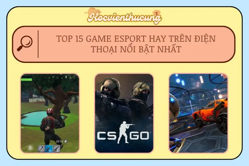 Top 15 Game Esport Hay Trên Điện Thoại Nổi Bật Nhất