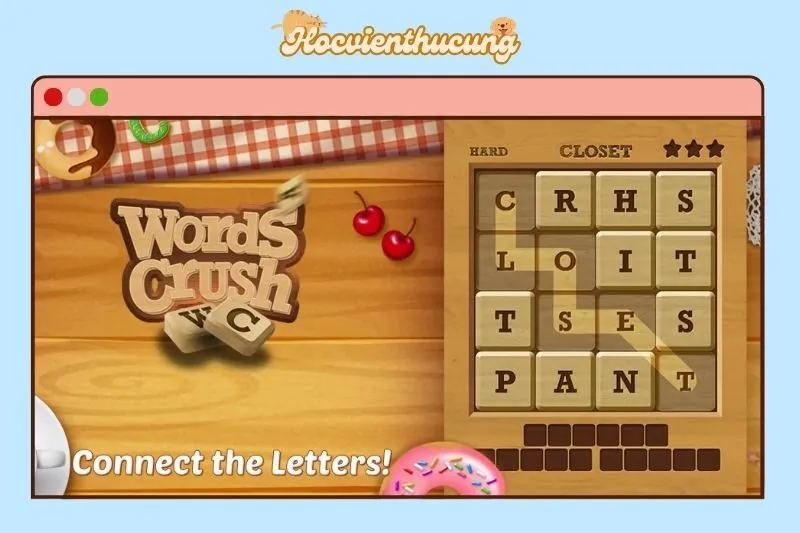 Words Crush: Hidden Words!