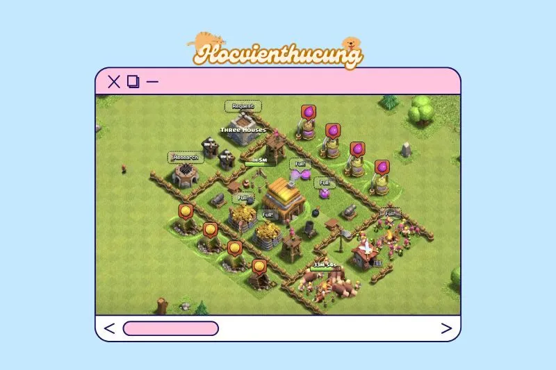 Chiến lược nâng cấp và phát triển lãnh địa trong Clash of Clans