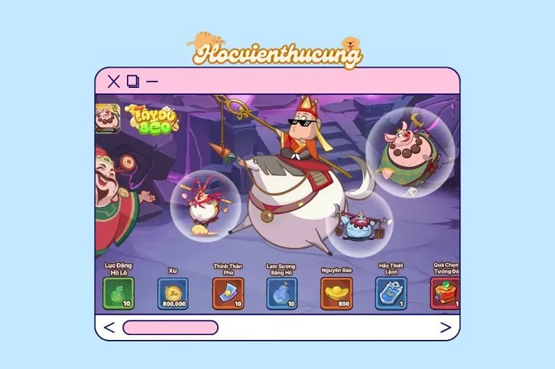 Giftcode và cách nhập quà trong Tây Du Béo VNG