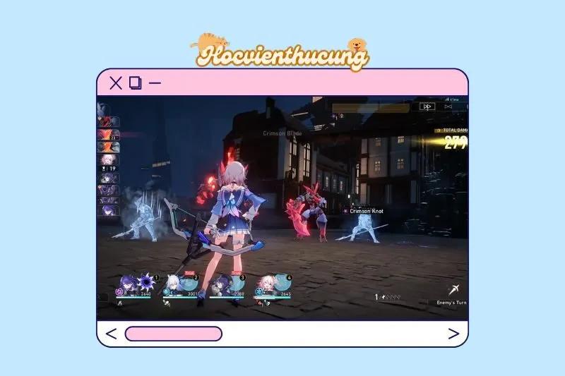 Hệ thống chiến đấu theo lượt trong Honkai: Star Rail